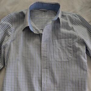 Buissonniere&Boys Boys Long Sleeve Button Down Shirt Size 6 White